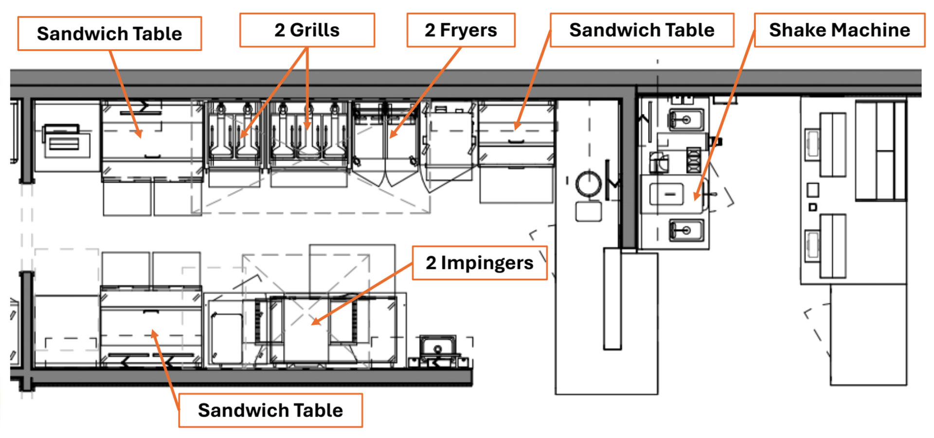 Base Kitchen Layout